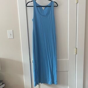 J. Crew Sky Blue Maxi Dress